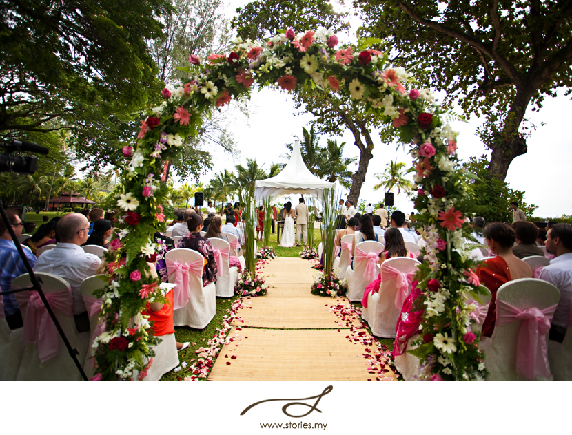 Garden Wedding At Shangri La S Rasa Sayang Penang Greta Mohit