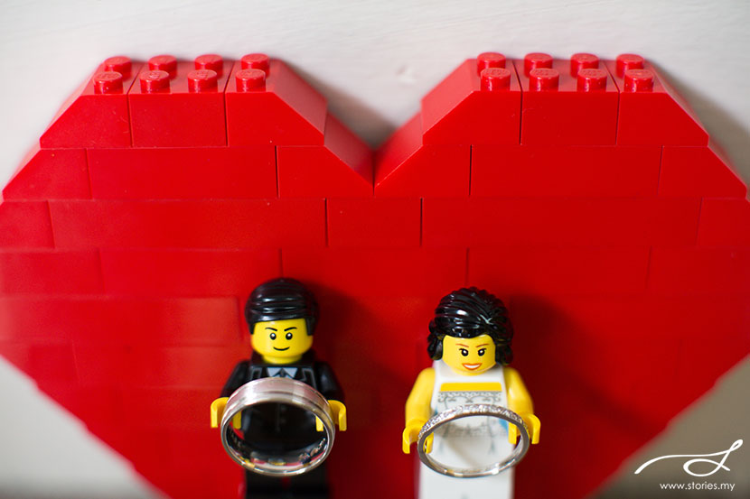 Lego discount love story