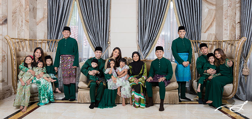 Hari Raya with the Naza Family – Wedding, portrait 